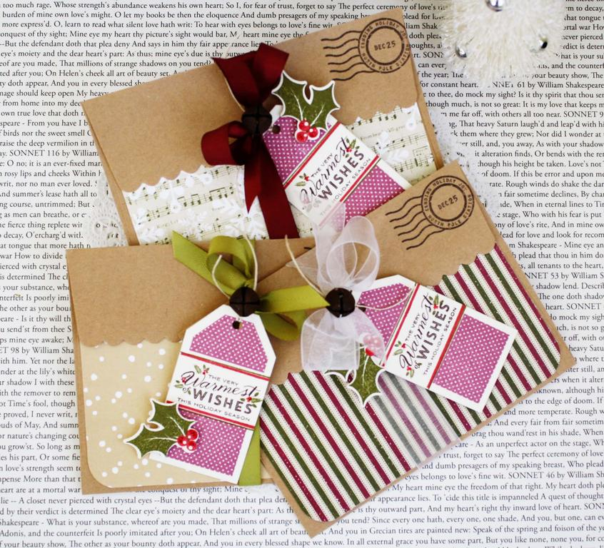 Papertrey Ink Supplies Used:<br />
Stamps:<br />
Minute to Make:  Holiday Tags 1 + 2, 2010...