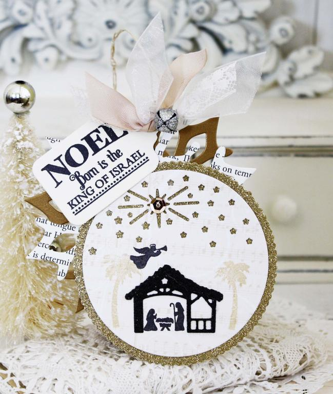 Papertrey Ink Supplies Used:<br />
Stamps:<br />
O Holy Night and Petite Places:  Nativity<br...