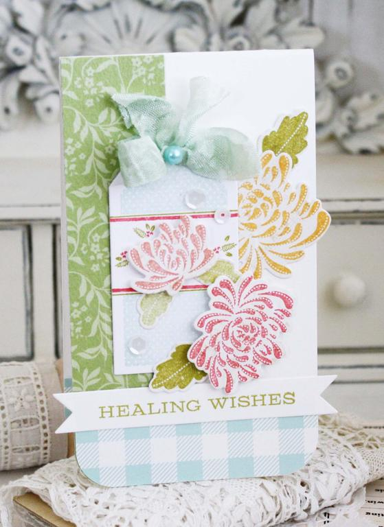 Papertrey Ink Supplies Used:<br />
Stamps:<br />
Tucked In:  Get Well, Keep it Simple:...