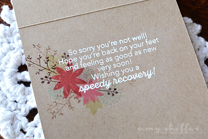 Stamps: Tucked In: Get Well, Twig Wreath<br />
<br />
Ink: Berry Sorbet, Sweet Blush, Spring...