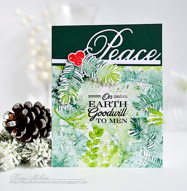 Stamps:<br />
Spruce &amp; Sprigs<br />
Season&#039;s Greetings<br />
<br />
Dies:<br />...