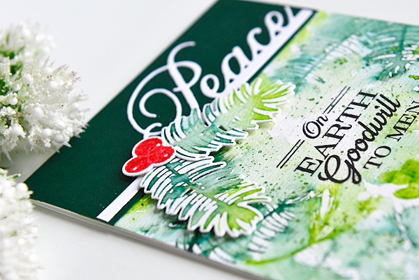 Stamps:<br />
Spruce &amp; Sprigs<br />
Season&#039;s Greetings<br />
<br />
Dies:<br />...