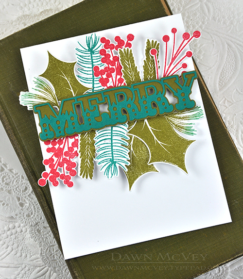 Paper: stamper&#039;s select white, tropical teal, ripe avocado<br />
Stamps: Spruce &amp;...