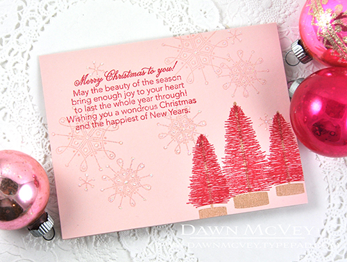 Paper: sweet blush<br />
Stamps: Snowflake Sparkle, Tucked In: Holiday, Joyful Christmas<br />...
