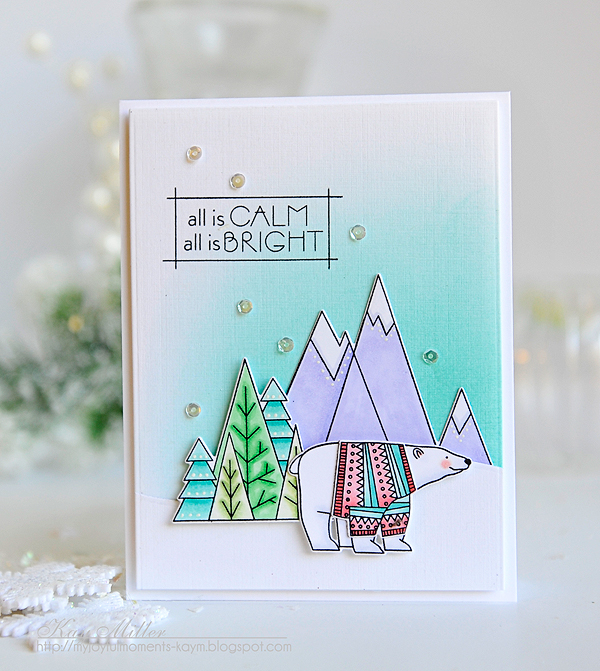 STAMPS: Tucked In: Holiday, Warmest Wishes<br />
DIES: Warmest Wishes, Sentiments Splits: Curve...