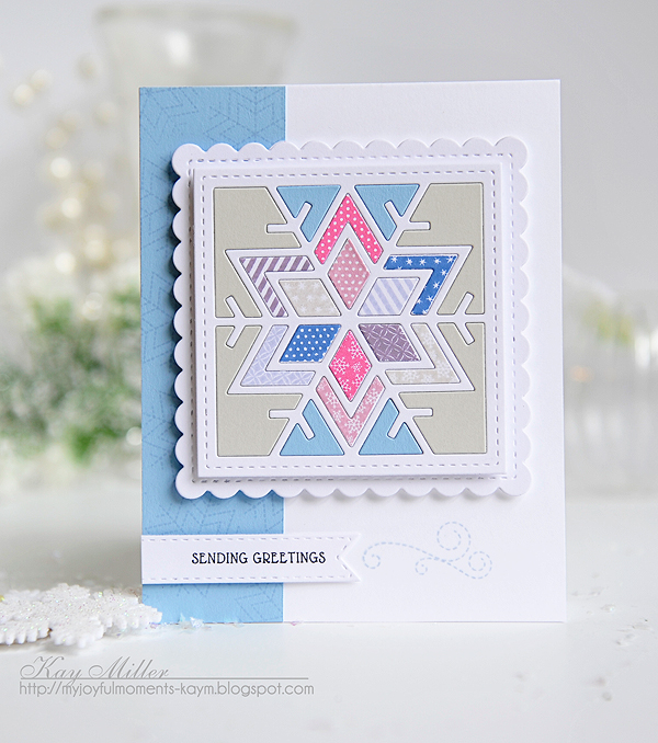 STAMPS: Quilted Winter<br />
DIES: Quilted Winter, Tag Sale: Quilted<br />
PAPER: Stampers...