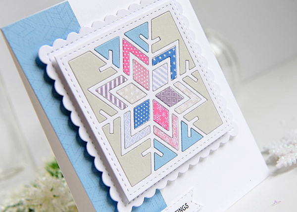 STAMPS: Quilted Winter<br />
DIES: Quilted Winter, Tag Sale: Quilted<br />
PAPER: Stampers...