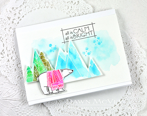 Paper: stamper&#039;s select white, watercolor<br />
Stamps: Warmest Wishes<br />
Ink:...