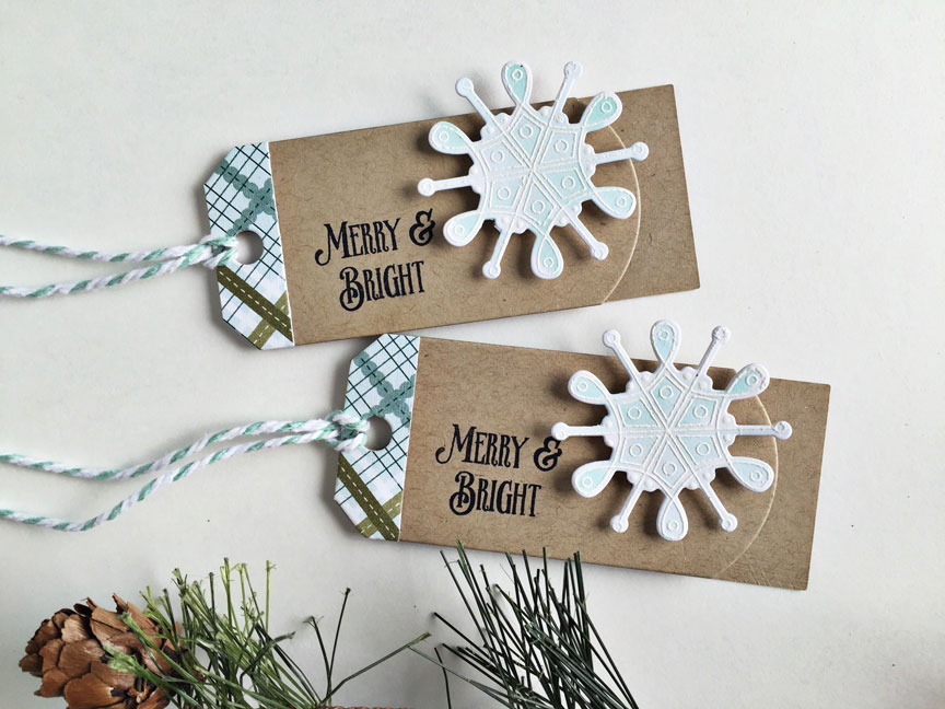 stamps: Snowflake Sparkle<br />
<br />
ink: True Black, Versamark (Tsukineko)<br />
<br />...