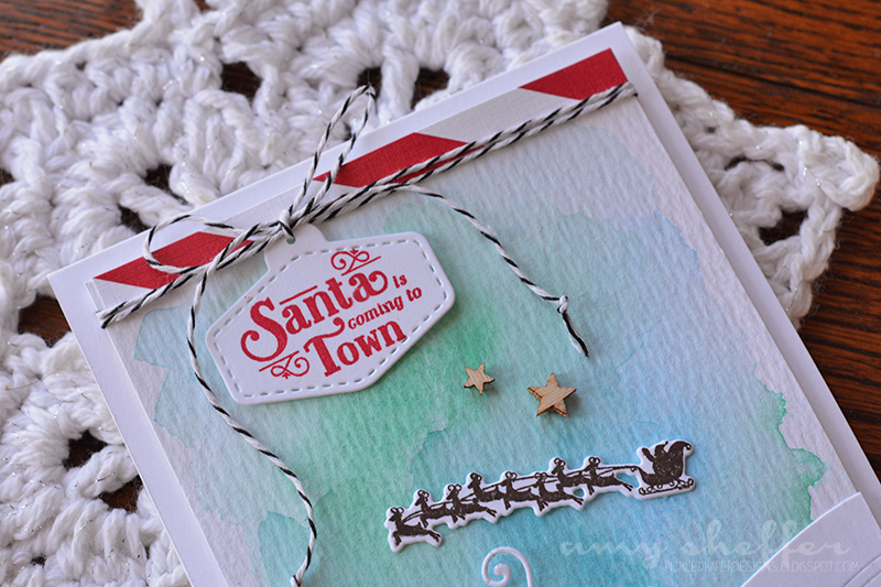 STAMPS: Petite Places: Holiday Lane<br />
DIES: Petite Places: Holiday Lane, Holiday Pin-Ups,...