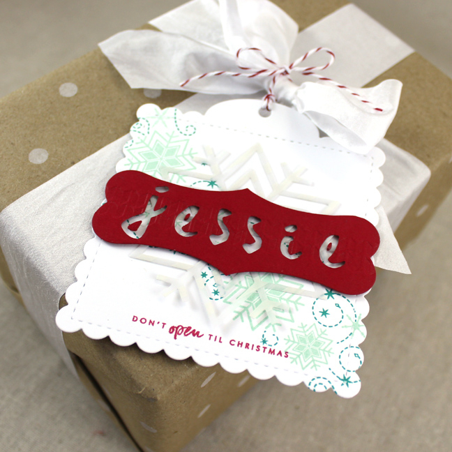 Stamps: Quilted: Winter, Wet Paint Holiday Tags - Papertrey Ink<br />
Cardstock: Pure Poppy,...