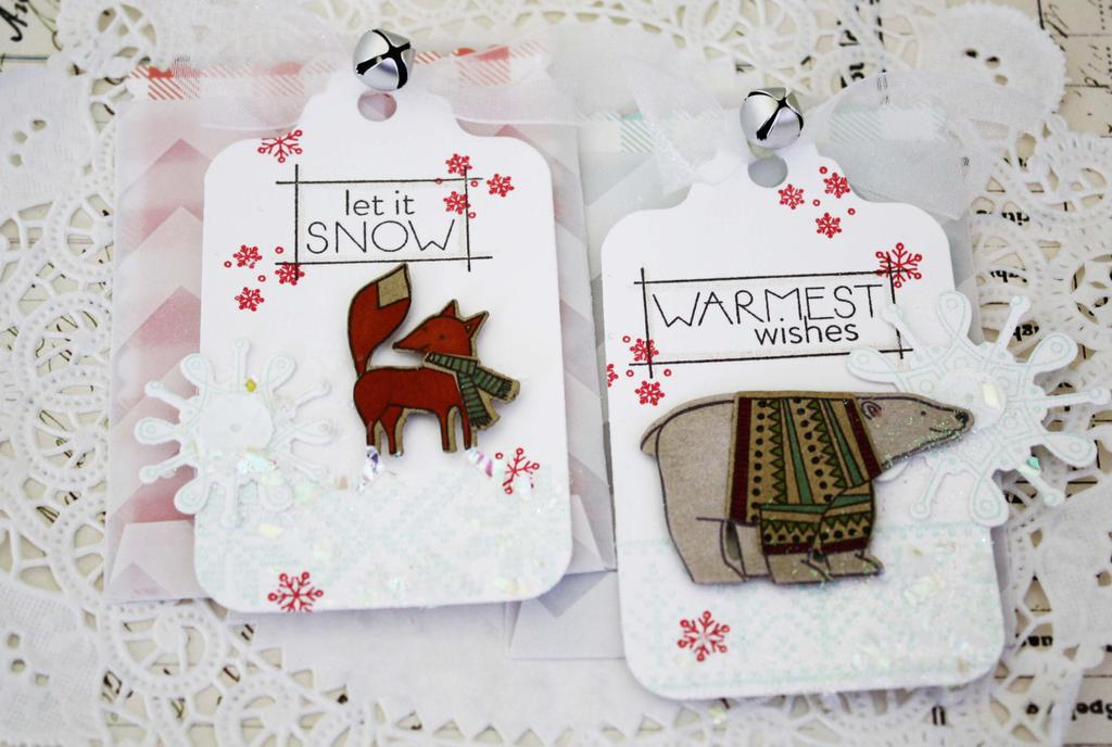 Papertrey Ink Supplies Used:<br />
Stamps:<br />
Snowflakes Sparkle, Fair Isle Borders, and...