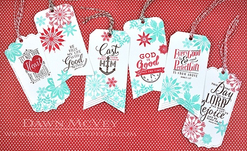 Paper: stamper&#039;s select white<br />
Stamps: Fab Flakes, Phrases &amp; Praises<br />
Ink:...