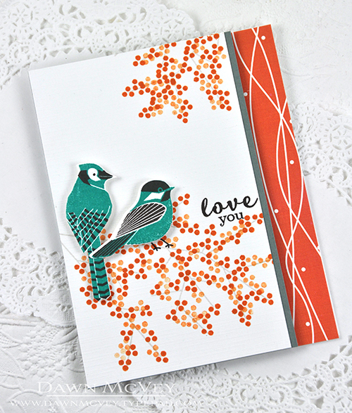 Paper: stormy sea, stamper&#039;s select white, winter woods<br />
Stamps: Winter Woods<br />...