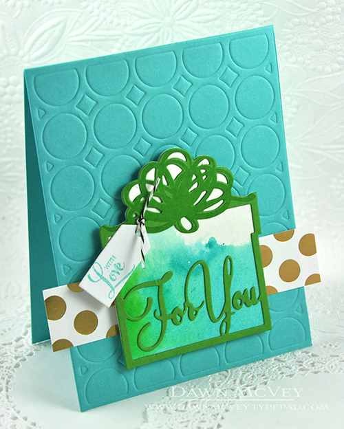 Paper: stamper&#039;s select white, watercolor card stock, new leaf, hawaiian shores, luxe gold...