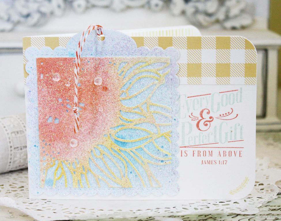 Papertrey Ink Supplies Used:<br />
Stamps:<br />
Phrases and Praises<br />
Ink:<br />
Melon...