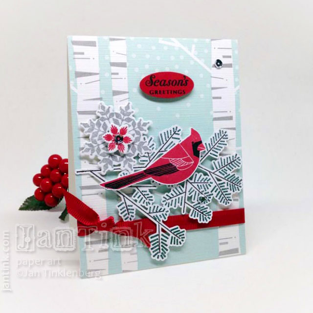 Winter Woods Seasons Greetings