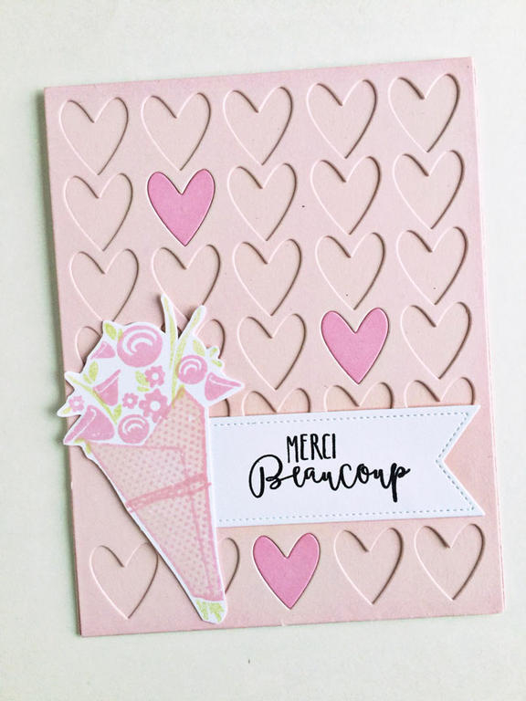 size: 4 1/4&quot; x 5 1/2&quot;<br />
<br />
stamps: Fresh Floral Wrap-Ups<br />
<br />
ink:...