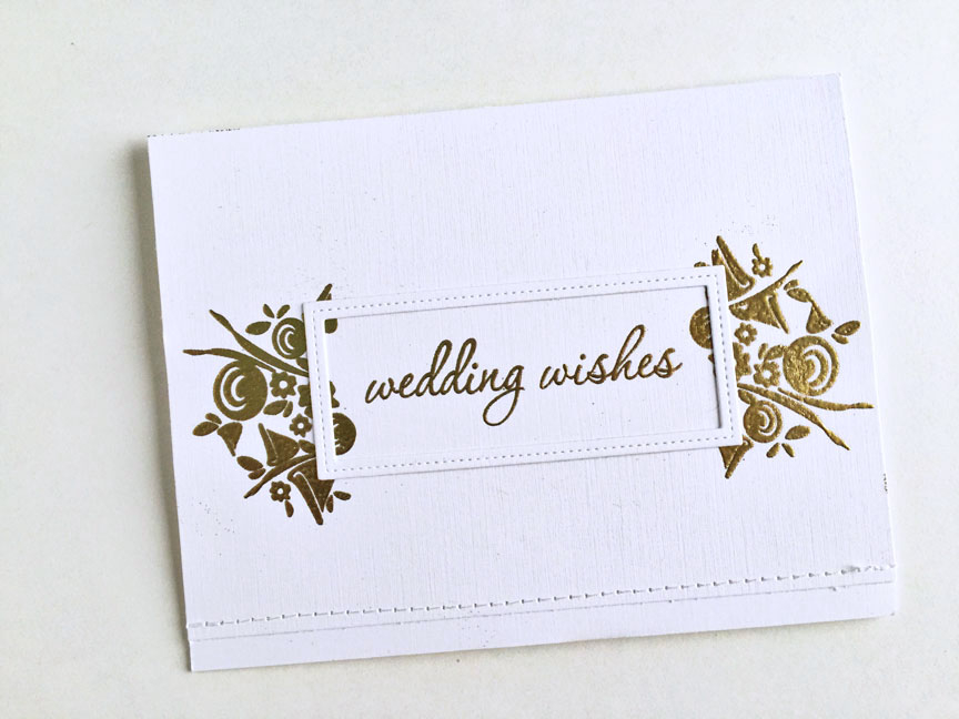 size: 5 1/2&quot; x 4 1/4&quot;<br />
<br />
stamps: Keep it Simple: Wedding, Fresh Floral...
