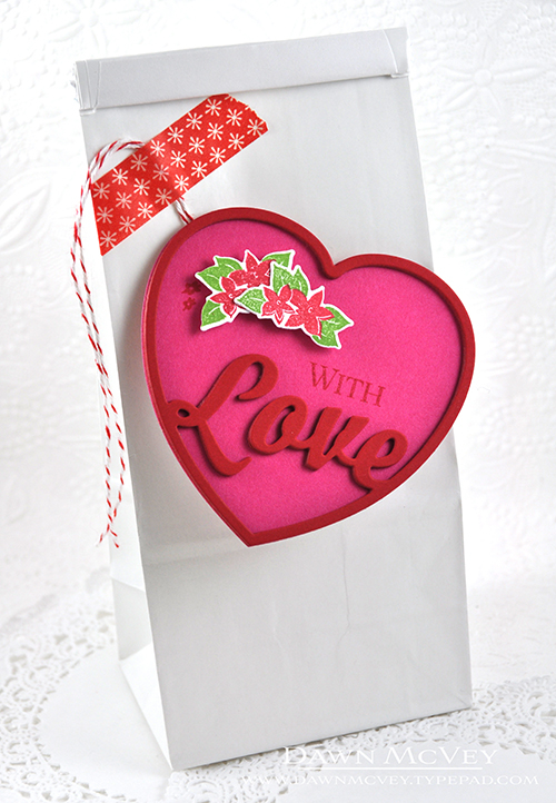 Paper: stamper&#039;s select white, raspberry fizz, pure poppy<br />
Stamps: Enclosed: Heart<br...
