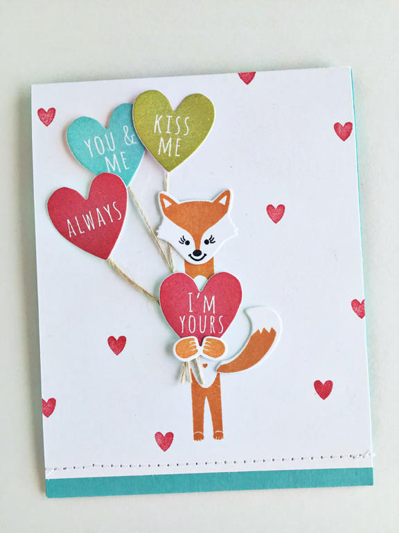 size: 4 1/4&quot; x 5 1/2&quot;<br />
<br />
stamps: Valentine Pin-Ups, XOXO<br />
<br />...