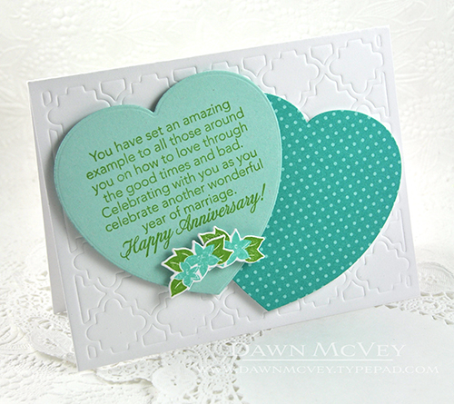 Paper: stamper&#039;s select white, aqua mist, hawaiian shores pattern pack<br />
Stamps:...