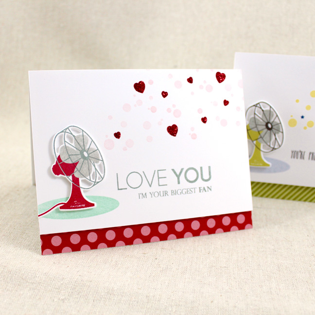Stamps: Be Mine, Valentine, Keep It Simple: Love, Confetti Toss, Bowl Of Sunshine - Papertrey...