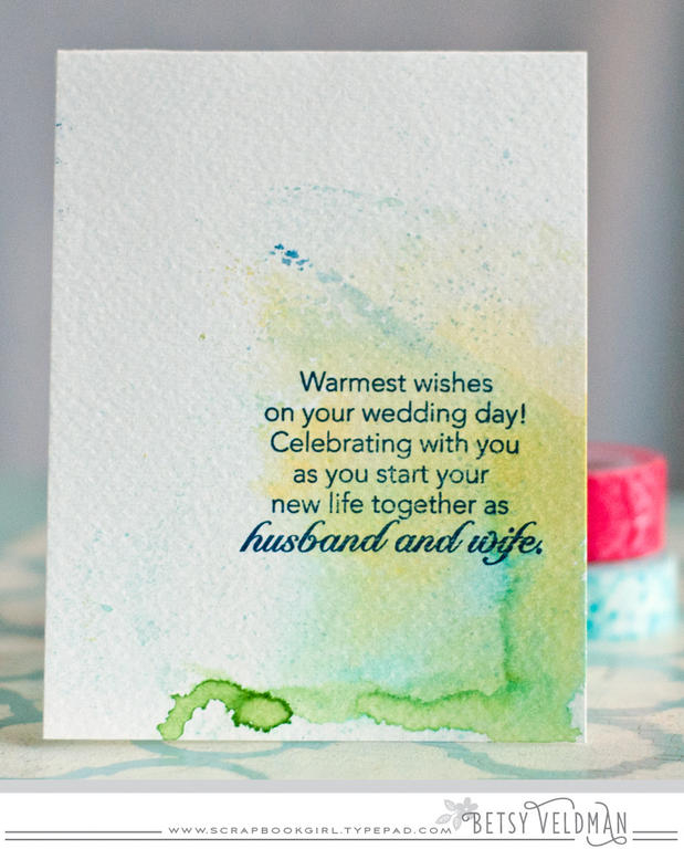 stamps: enclosed: heart, tucked in: wedding<br />
ink: simply chartreuse, hawaiian shores,...