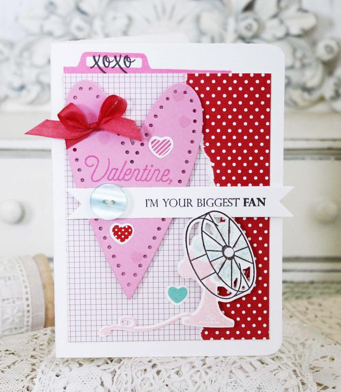 Papertrey Ink Supplies Used:<br />
Stamps:<br />
Be Mine, Valentine, Fresh Floral Wrap-Ups,...