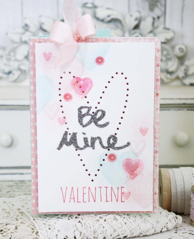 Papertrey Ink Supplies Used:<br />
Stamps:<br />
XOXO<br />
Ink:<br />
Sweet Blush, Aqua...