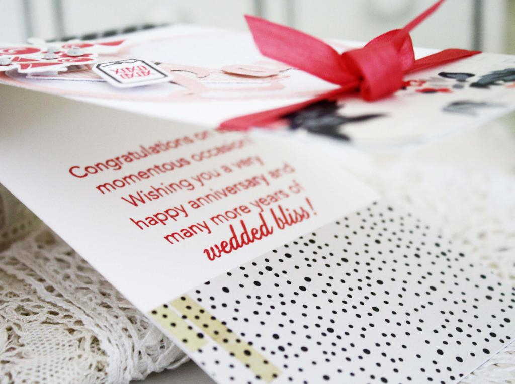 XOXO Wedding Card<br />
Papertrey Ink Supplies Used:<br />
Stamps:<br />
Fresh Floral...