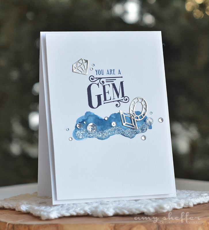 STAMPS: You&#039;re A Gem<br />
<br />
DIES: You&#039;re A Gem<br />
<br />
INK: Enchanted...