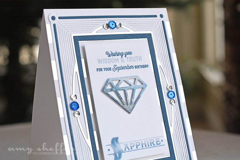 STAMPS: Charmed<br />
<br />
DIES: Charmed Frame, Gemstone Cover Plate<br />
<br />
INK:...