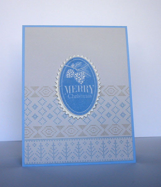 Used Stone Gray c.s. &amp; ink, Spring Rain c.s. &amp; ink, dp - glittered white - unknown; Fair...