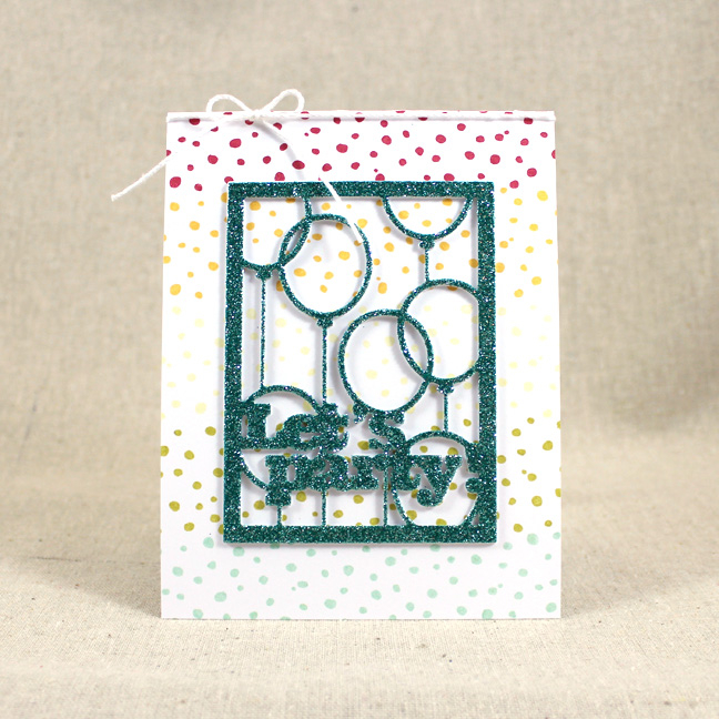 Stamps: Background Basics: Splats - Papertrey Ink<br />
Cardstock: Tropical Teal - Papertrey...