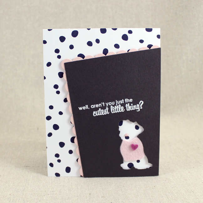 Stamps: Background Basics: Splats, Sweet Cheeks - Papertrey Ink<br />
Cardstock: Smokey Shadow,...