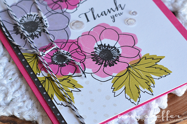 STAMPS: Bold Blossoms, Background Basics: Splats<br />
INK: Simply Chartreuse, Soft Stone,...