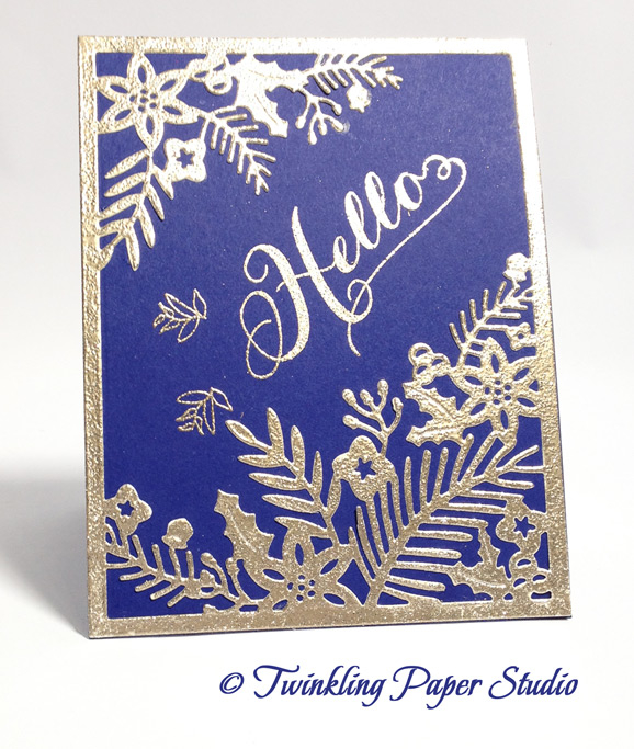 Coverplate: Winter Floral