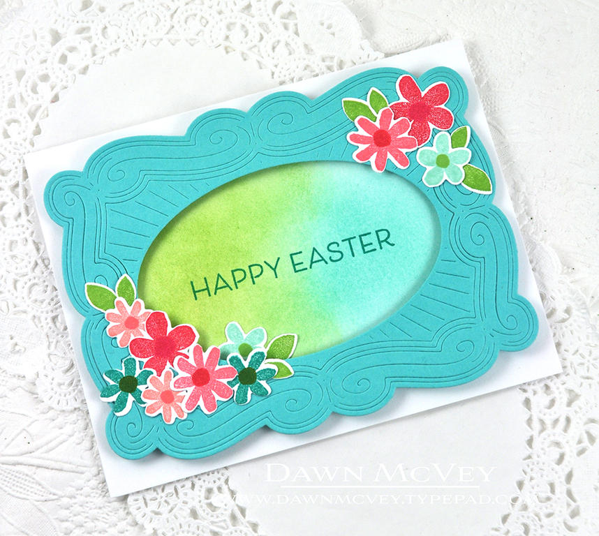 Paper: stamper&#039;s select white, hawaiian shores<br />
Stamps: Be, Keep It Simple: Easter<br...