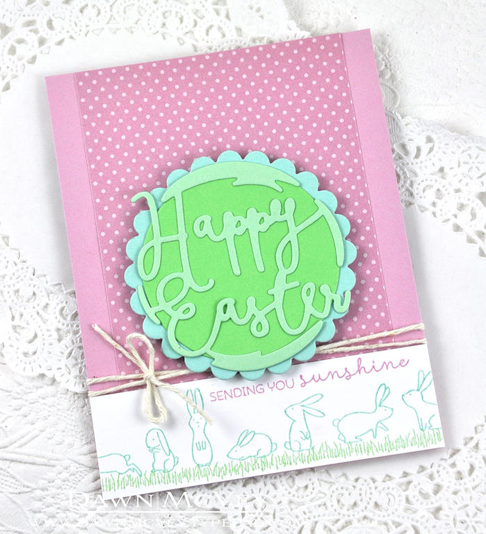 Paper: stamper&#039;s select white, mint julep, vintage jadeite, aqua mist, lavender moon/bitty...