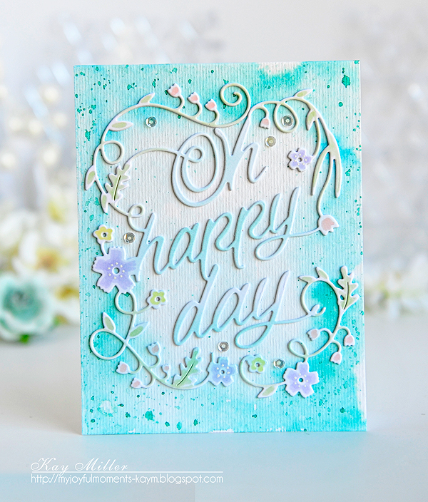 STAMPS: Paper Clippings: Happy Day<br />
DIES: Paper Clippings: Happy Day<br />
INK: Hawaiian...