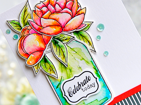 STAMPS: Just The Jar Quart, Peonies On Parade, Friendship Jar<br />
DIES: Just The Jar Quart,...