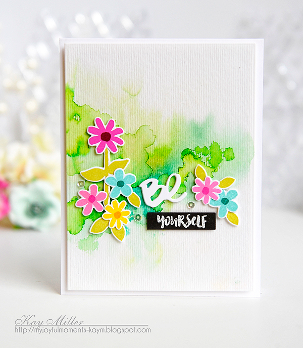 STAMPS: Be<br />
DIES: Be<br />
INK: Hibiscus Burst, Raspberry Fizz, Hawaiian Shores, Limeade...