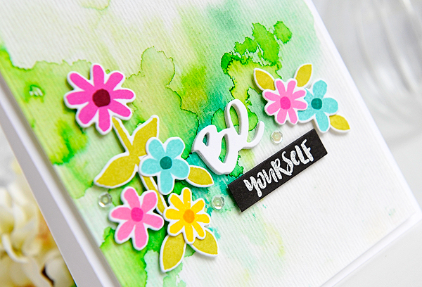 STAMPS: Be<br />
DIES: Be<br />
INK: Hibiscus Burst, Raspberry Fizz, Hawaiian Shores, Limeade...