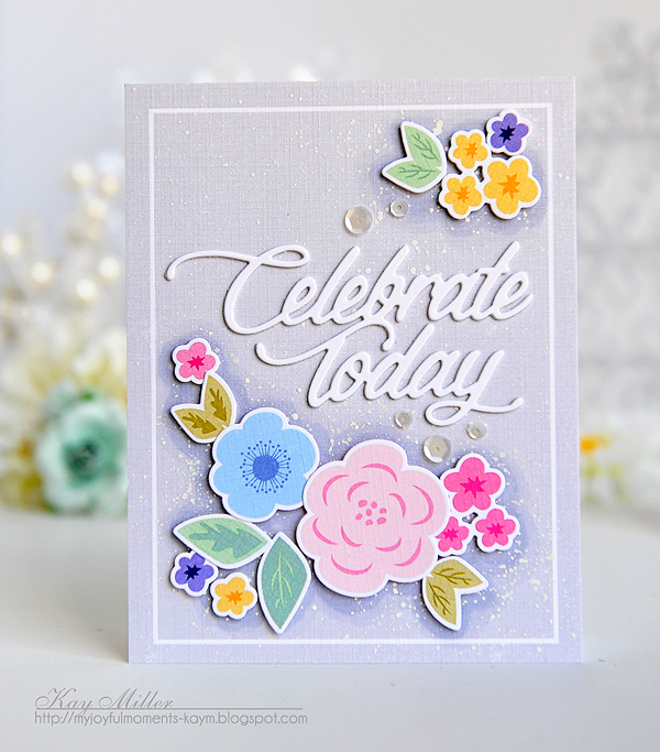 STAMPS: Color Pop Florals Make It Market Mini Kit<br />
DIES: Color Pop Florals Make It Market...