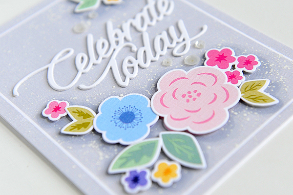STAMPS: Color Pop Florals Make It Market Mini Kit<br />
DIES: Color Pop Florals Make It Market...