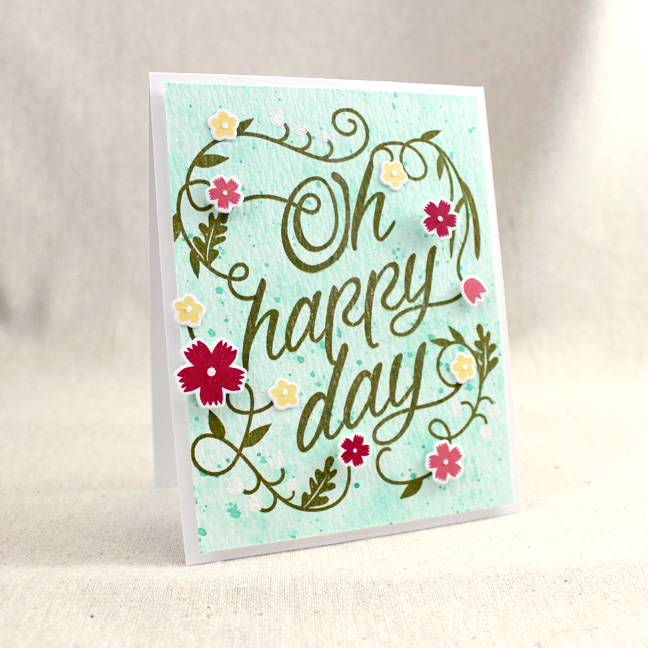 Stamps: Paper Clippings, Inspired: Savior - Papertrey Ink<br />
Cardstock: Watercolor Paper -...