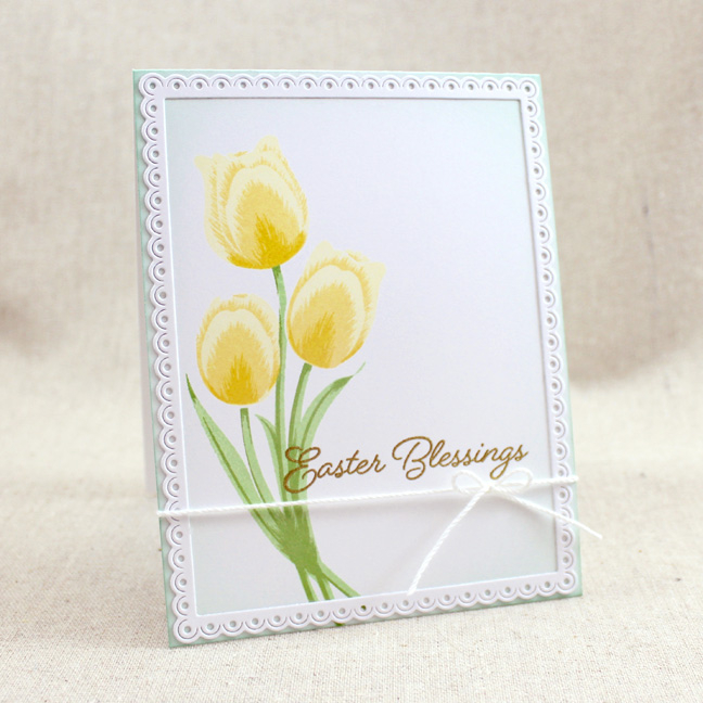 Stamps: Tulip Time, Keep It Simple: Easter - Papertrey Ink<br />
Cardstock: white<br />
Ink:...