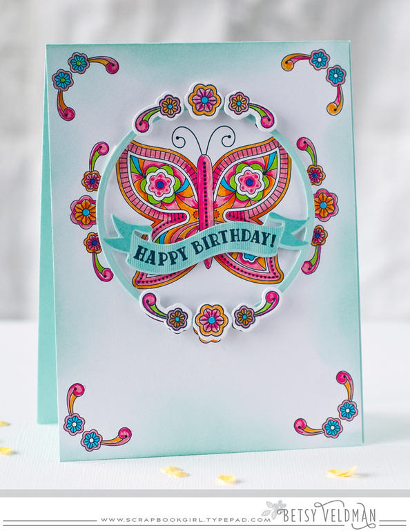 stamps: scene it: celebration<br />
ink: hawaiian shores, true black, aqua mist<br />
dies:...