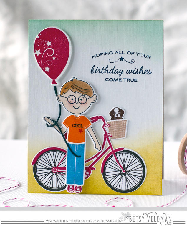 stamps: dress up dolls: basics, pedal pusher, balloon bash<br />
ink: pure poppy, orange zest,...
